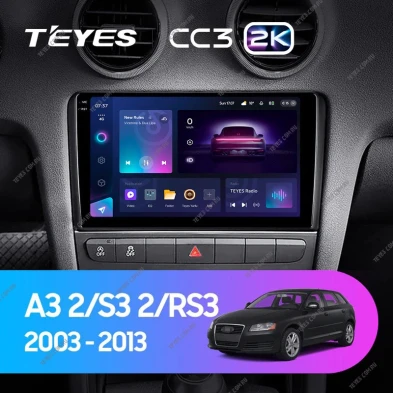 Штатная магнитола Teyes CC3 2K 4/64 Audi RS3 1 (2011-2012)