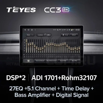 Штатная магнитола Teyes CC3 2K 4/32 Volkswagen Golf (2003-2009) (11")