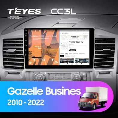 Штатная магнитола Teyes CC3L 4/32 для GAZ Газель Бизнес (2010-2022) F3