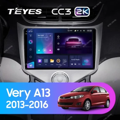 Штатная магнитола Teyes CC3 2K 4/64 Chery Very A13 (2013-2016) F1