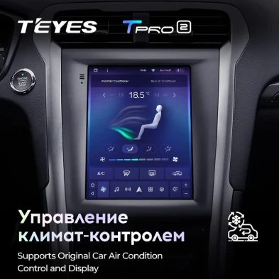 Штатная магнитола Tesla style Teyes TPRO 2 3/32 Ford Mondeo 5 (2014-2019)