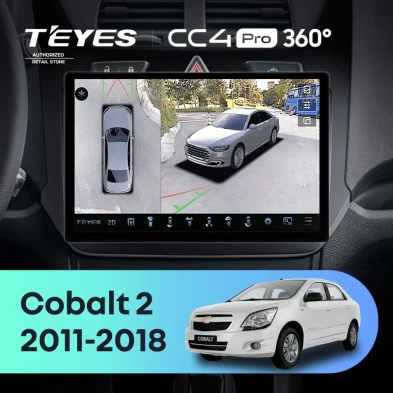 Штатная магнитола Teyes CC4 Pro 360 12/256 Chevrolet Cobalt 2 (2011-2018) (11")